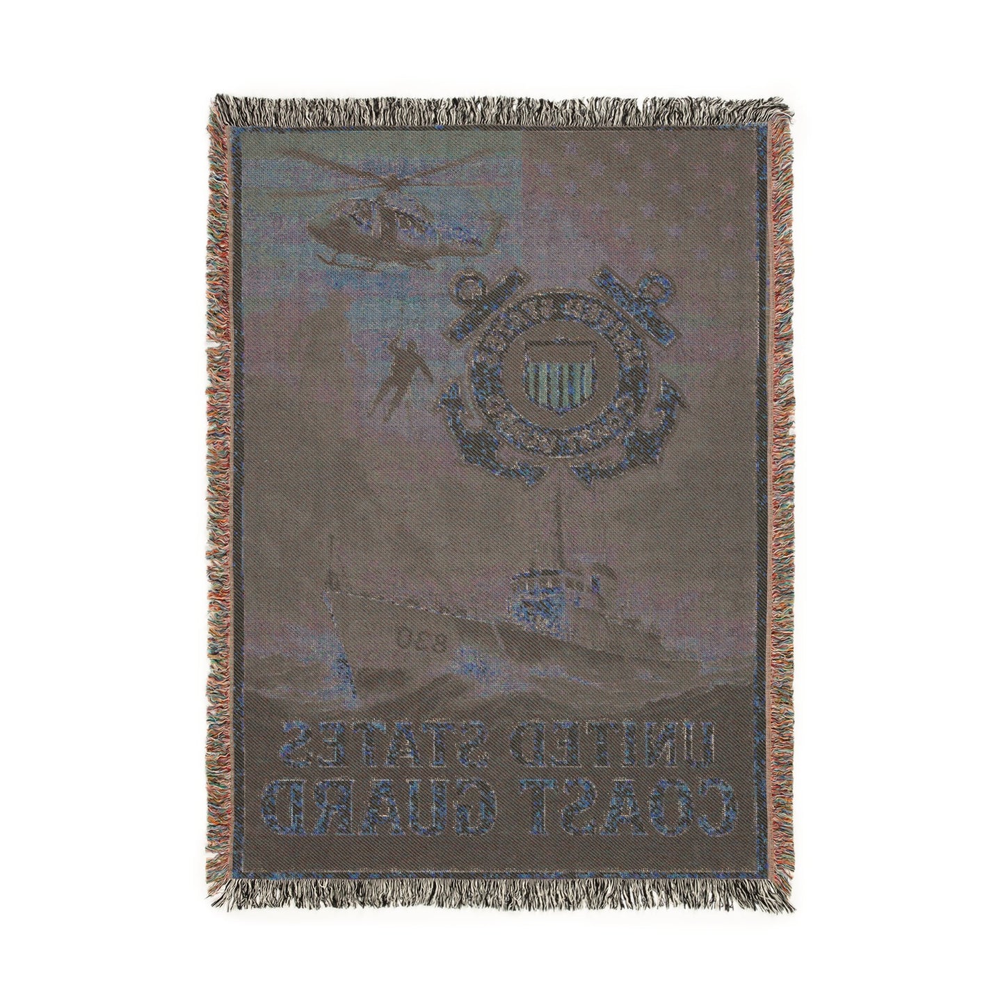 The Coast Guard Pride Blanket