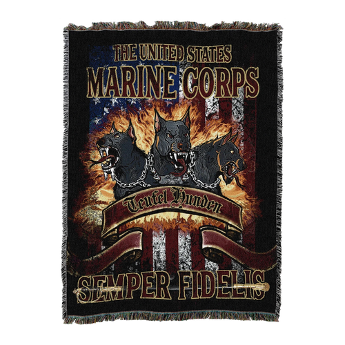 Teufel Hunden — Semper Fidelis Blanket