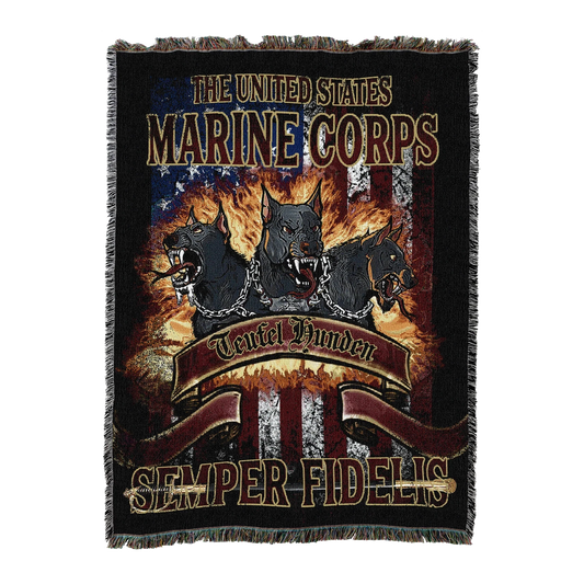 Teufel Hunden — Semper Fidelis Blanket