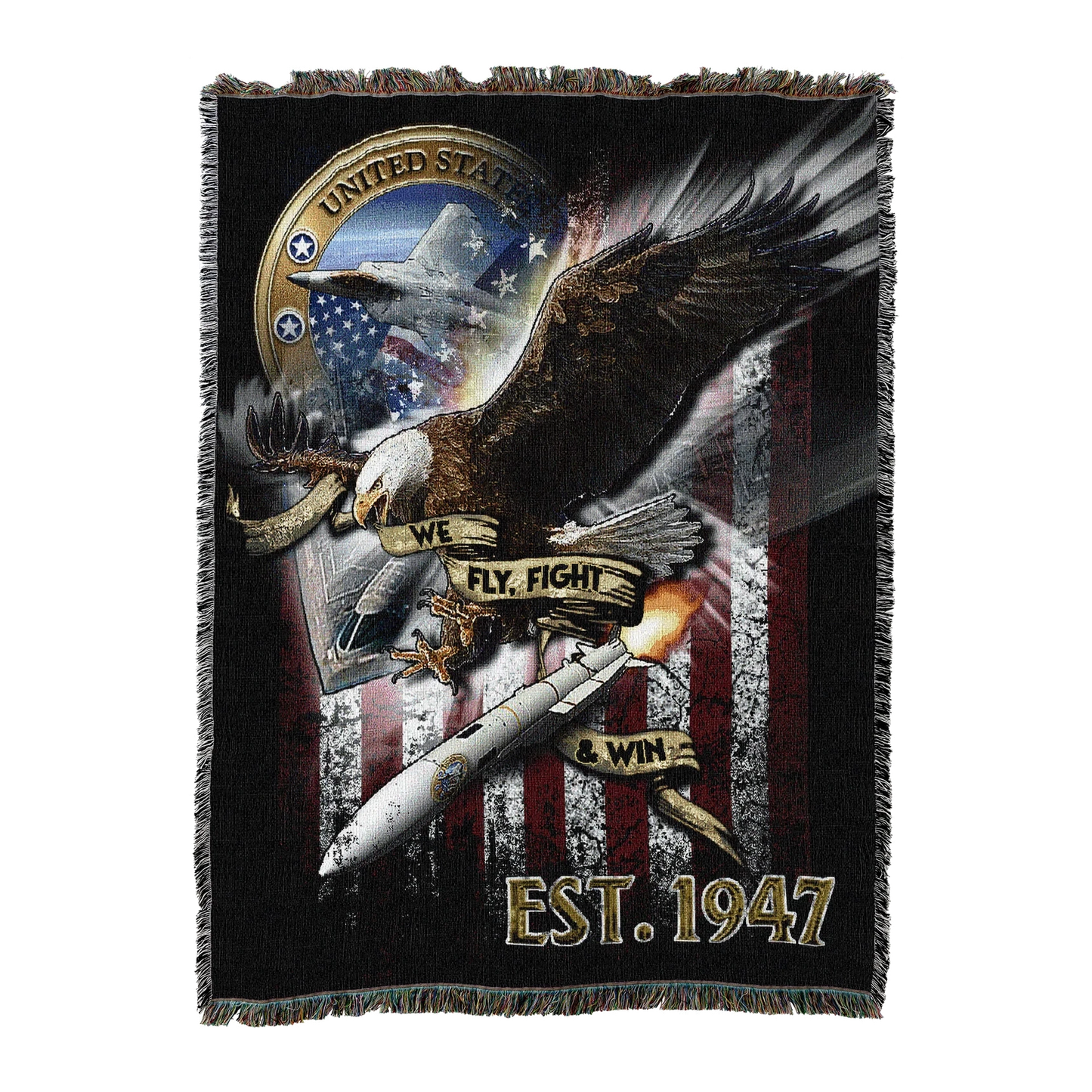 We Fly, Fight & Win Blanket