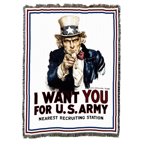 I Want You for the U.S. Army Blanket