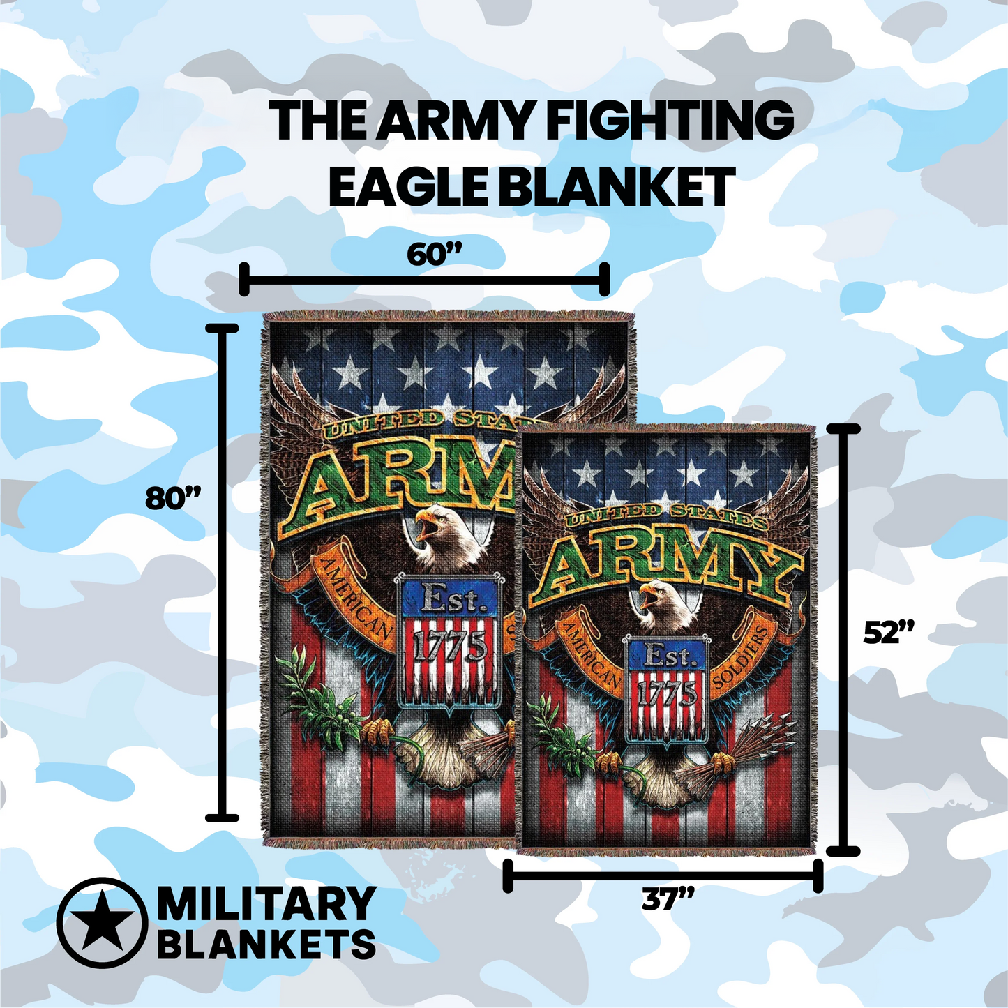 The Fighting Eagle Blankets
