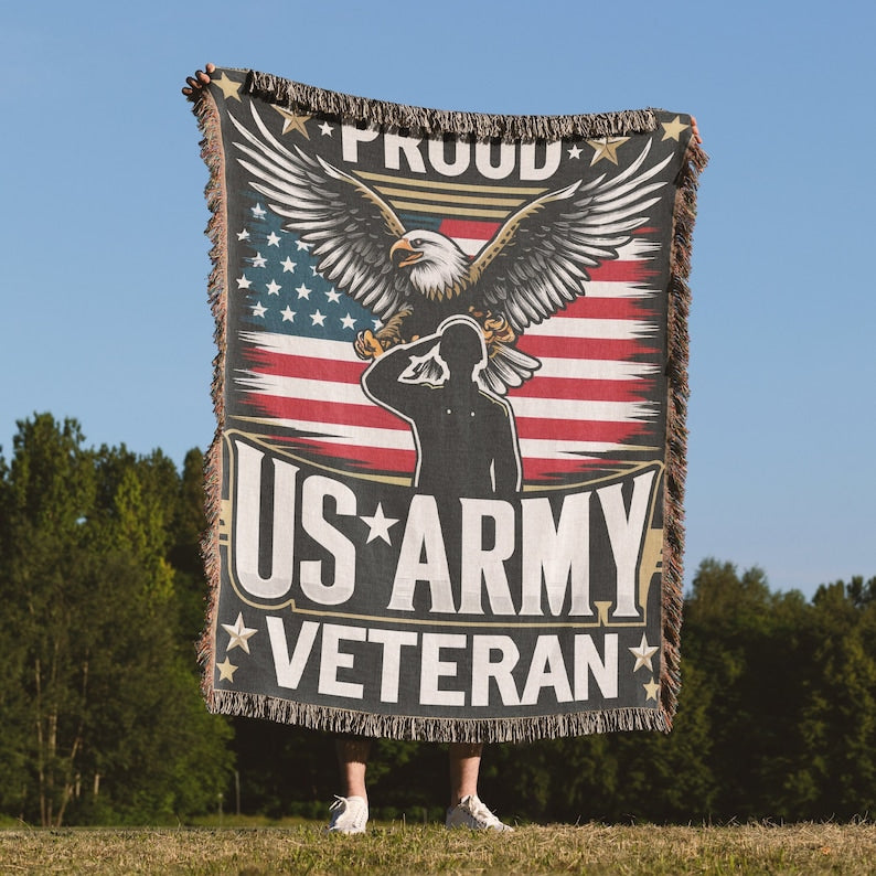 Proud U.S Army Veteran Blanket